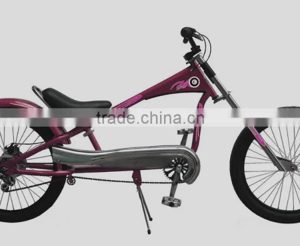 Hot Selling Aluminum Alloy 26 Inch Fat Tire Electric Chopper Bicycles / Mountain Bike With photo-3