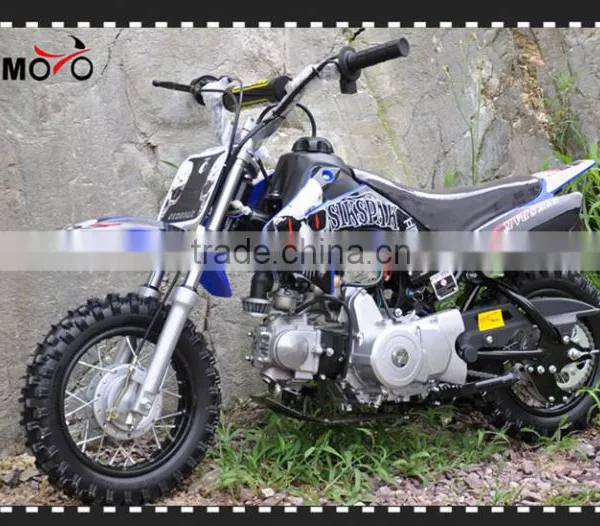 QWMOTO 2016 50cc 4 Stroke Kids Mini Gas Dirt Bike Kick Start& Electric Start for Cheap Sale photo-3