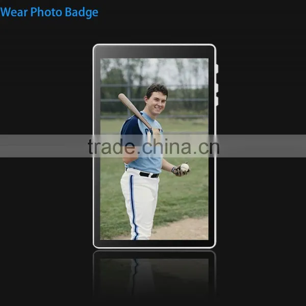 Bluetooth Wear Photo Badge, Wearable Photo Badge, 6-8hours Continuously Display, Internal 2GB Memory photo-3