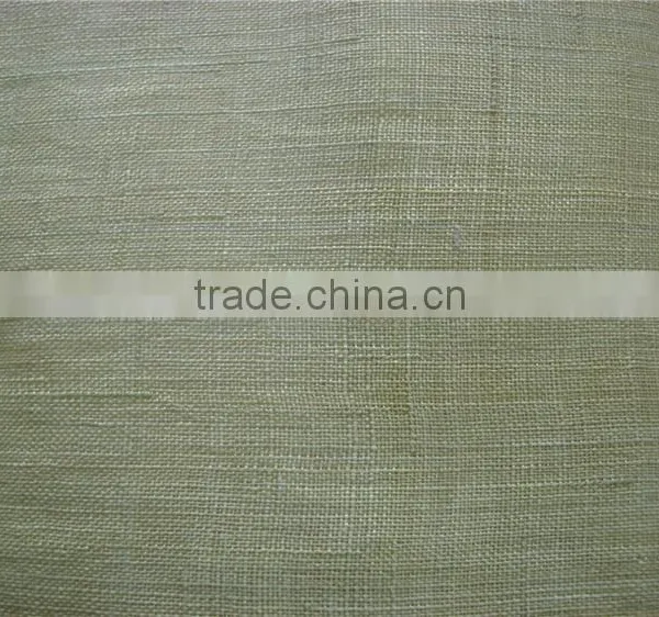 100% Ramie Twisting Yarn Dyeing Fabric photo-2
