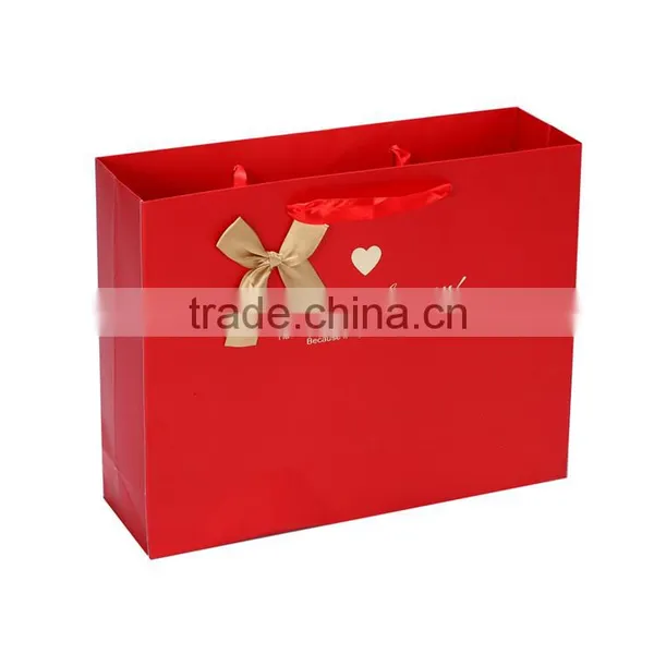 China Supplier Bow Paper Birthday Gift Paper Bag photo-6