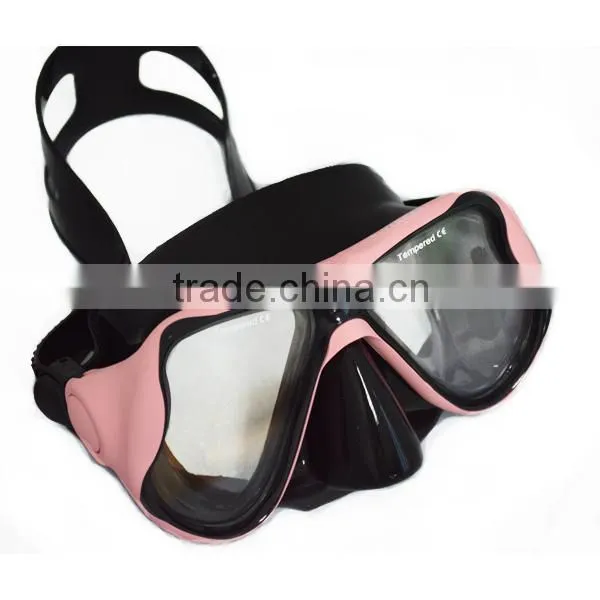 Dive Scuba Snorkeling Equipment Medium & Large Face Diving Mask Promotion Price photo-2