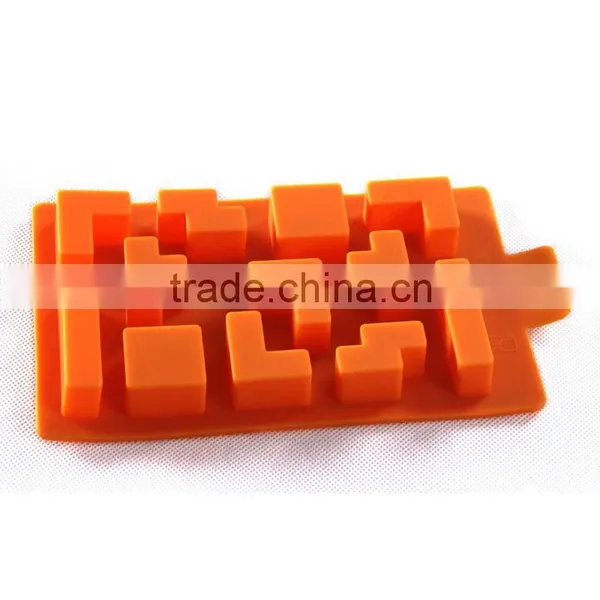 1pcs Game Tetris Ice Bricks Tray Ice Tray Mold Mould Maker Party Silicone Summer Ice Cube Carving Mold Mould Maker photo-4
