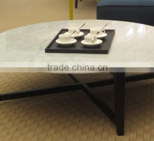 Italian Style Marble Coffee Table (T-85A+B+C) photo-6