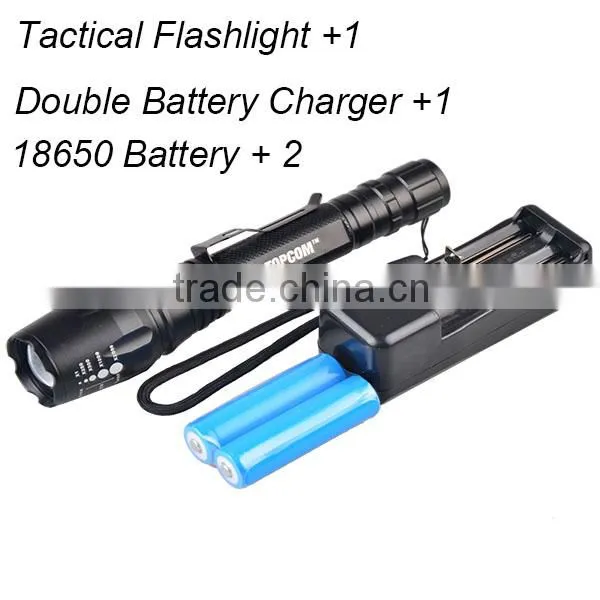 High Power Bright Secturity Self Defense Hunting T6 New G900 Army Military Grade Tactical Led Flashlight Waterproof Quality Choice photo-4