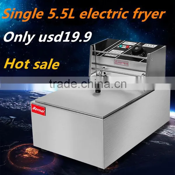 Fryer, 5.5 Electric Fryer, Fryer Machine, Open Fryer