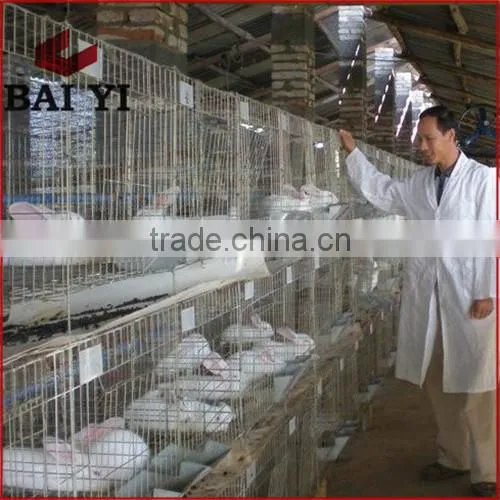 BAIYI Mesh Company Rabbit Cage Industrial Sale A-Type &H-Type Low Carbon Steel Wire Cage photo-6