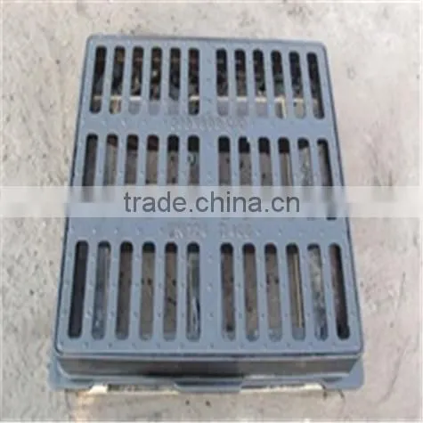 Manhole Cover Ductile Cast Iron Drain Cover Grating EN124 C250 photo-2