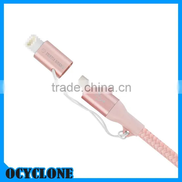 5FT 2 in 1 Data Charger Cable for Iphone for Samsung photo-6
