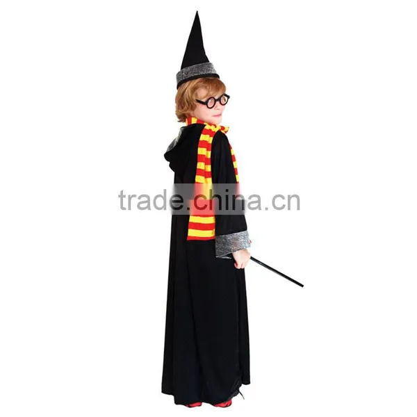 Halloween Carnival Cosplay Party Children Fancy Dress Plus Size Harry Potter Costume for Boys photo-2