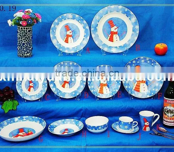 12pcs dinnerware set/Ceramic dinnerware set(100-19)