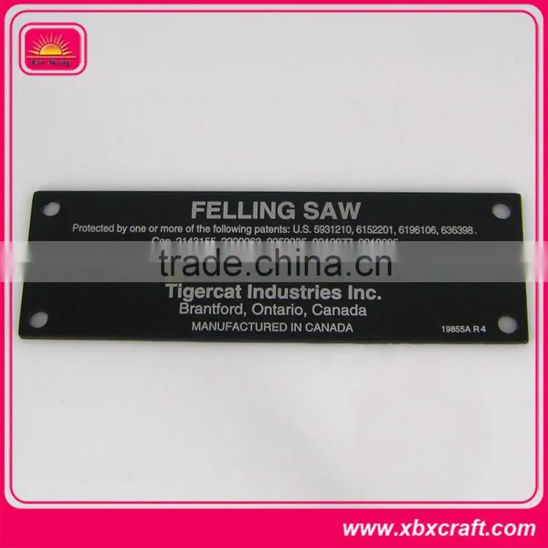 Custom Metal Label Signs,thin Machine Metal Label photo-2
