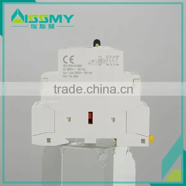 Din Rail ac Electric Contactor 2NO2NC 25A for Household Use photo-6