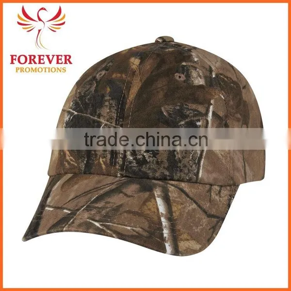 Cheap Hot Selling Oak Tree Camouflage Baseball Cap Hat photo-3