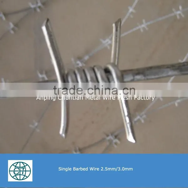 14#x14# Hot Dipped Galvanized Double Twist Barbed Wire photo-6