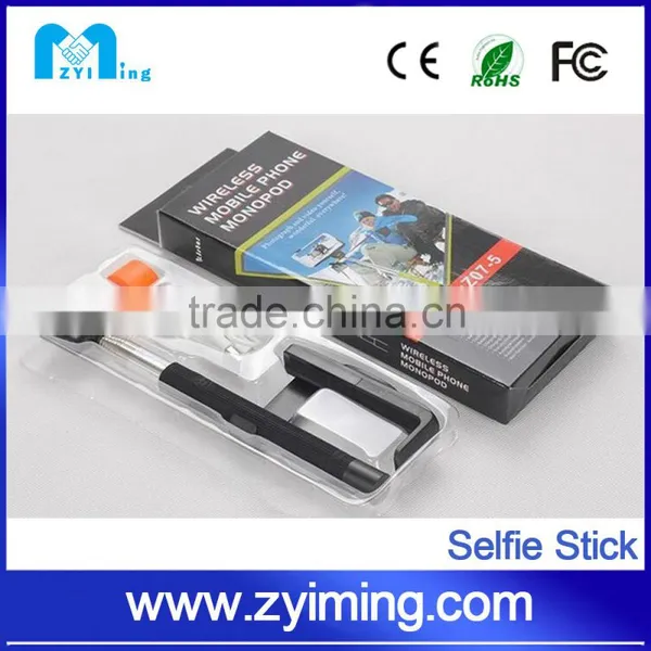 Zyiming Wholesale New Products YM-Z07-6 Bluetooth Foldable Selfie Stick 2015 for Mobile Phone photo-6