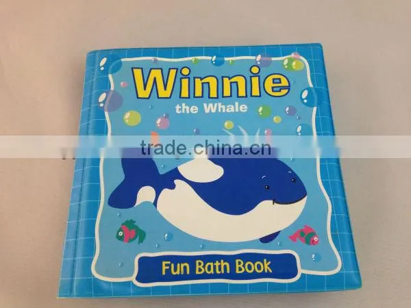 Eco-friendly Plastic Baby Bath Book, Plastic Flatable Book photo-2