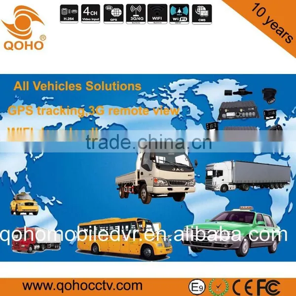 8-CH HDD/SSD Vehicle Mobile DVR,UPS Battery,Alarm Button,RFID IC Reader for School Bus photo-6