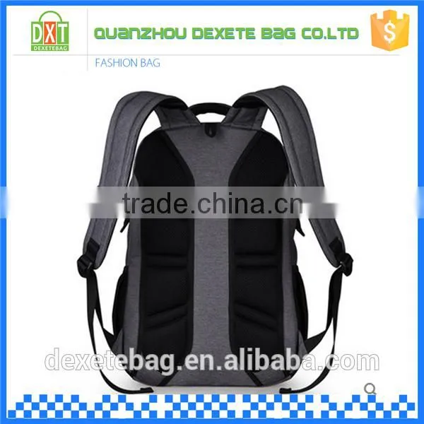 Fashion Men Plain Large Capacity Waterproof Polyester Backpack Wholesaler photo-3