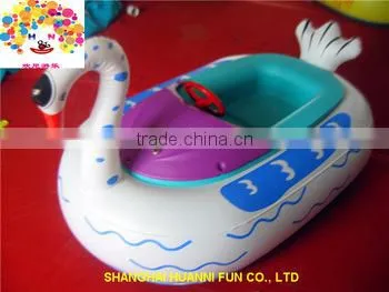 Inflatable Swan Float Water Pool Inflatable Swan Boat / Swan Inflatable Float Toy photo-3
