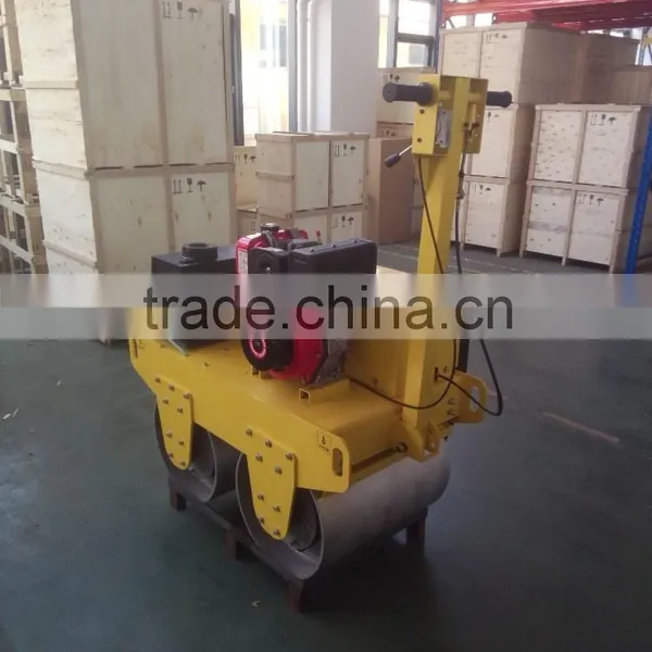 Double Drum Road Roller With Hydraulic Operation Handle photo-2