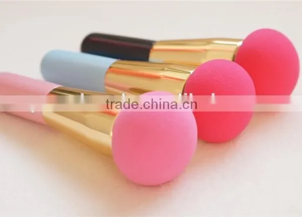 Beauty Cosmetics Round Blender Sponge Makeup Brush for Mineral Foundation photo-3