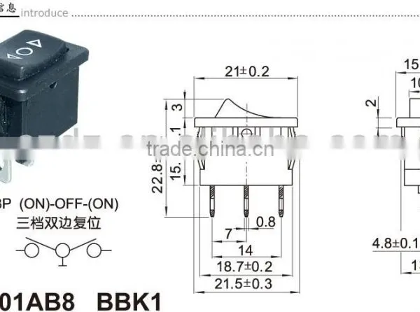 16a 30a Lighted Rocker Switch,rocker Switch Used in Desk USB Mini Fan photo-5