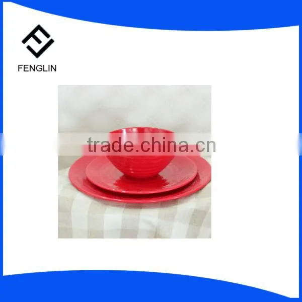 100% Food Grade China Tableware,party Melamine Tableware Set photo-3