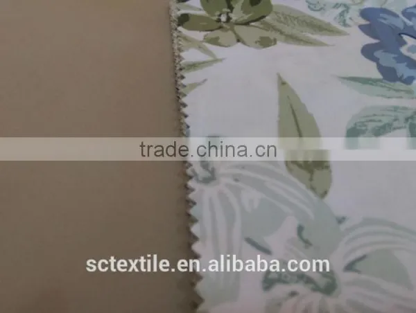98%Cotton 2%spandex Stretch Cotton Flower Printing Twill Woven Fabric 32x32+40D/170x65 photo-4