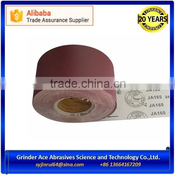 Deerfos JA165 Flexible Cloth Backing Aluminum Oxide Sanding Roll photo-4