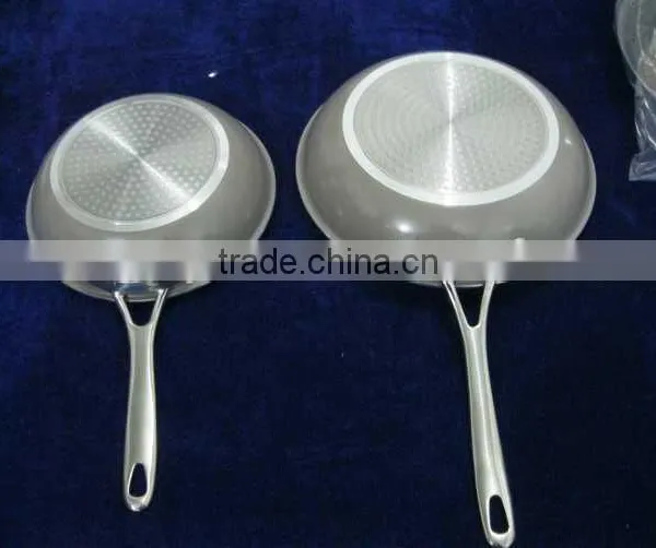 Nonstick Aluminium Fry Pan With Stainless Steel Handle photo-2