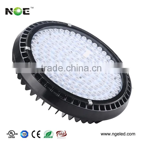 Round Led Highbay 100w/ Ufo High Bay Led 120w Super Bright Clear Glass Cover photo-2