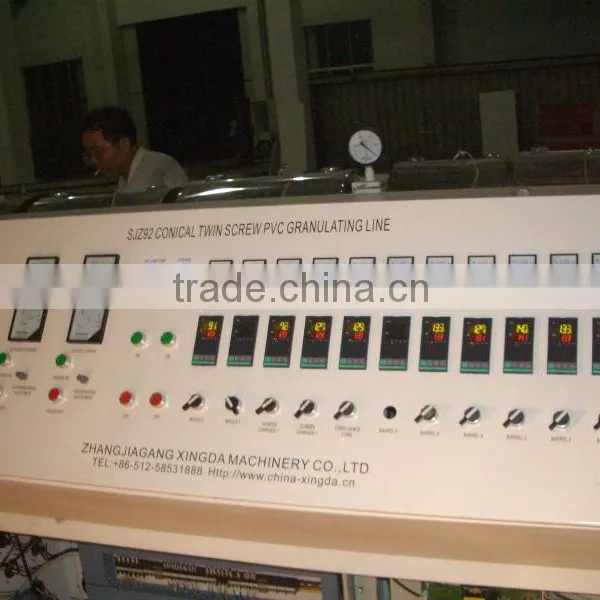 PVC Hot Cutting Pellet Extrusion Plant