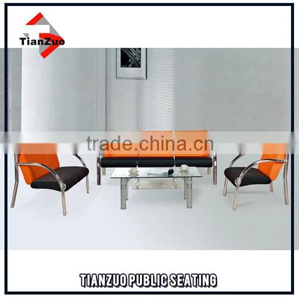 TZ-B01 Metal Frame Waiting Sofa for Office Reception photo-4