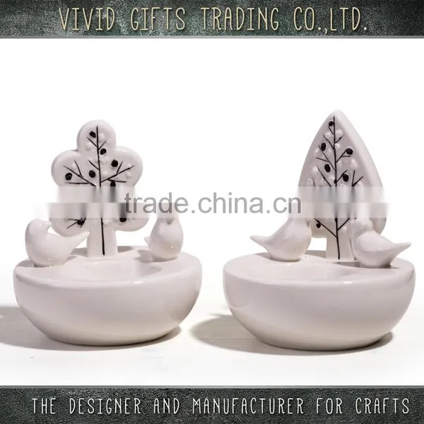 Wholesale Porcelain Cheap Modern Christmas Candle Holder photo-2