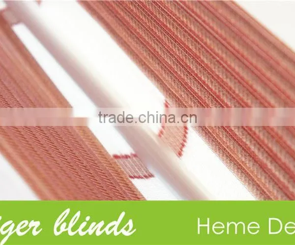 pleated zebra blinds