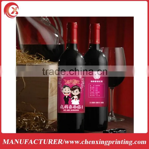 Beer Wine Bottle Neck Sticky Label photo-4