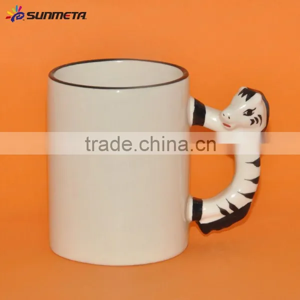 11oz Animal Printed Promotional Ceramic White Sublimation Mug Factory Wholesale photo-5