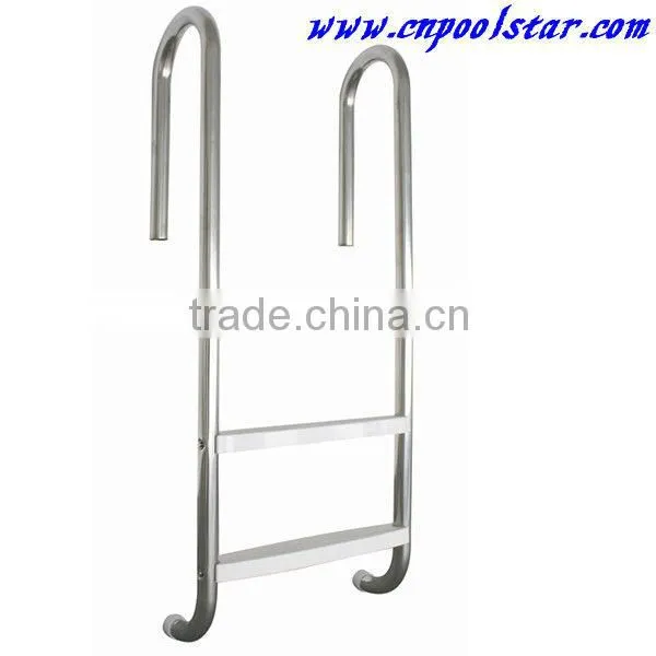 Extendable Swimming Pool Stainless Steel Ladder P1840 With Plastic 2/3/4 Steps for In-ground Pool photo-3