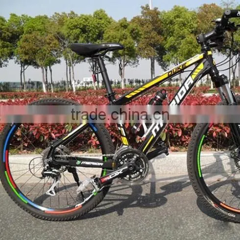 Fluorescent MTB Bike Bicycle Sticker Cycling Wheel Rim Reflective Stickers Decal for Outdoor Sports Accessories photo-2