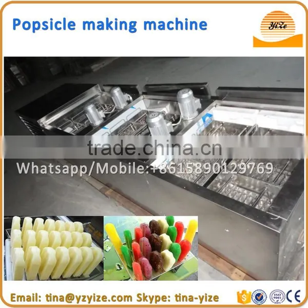 Double Moulds Ice-cream Popsicle Machine for Popsicle / Commercial Popsicle Machine photo-3