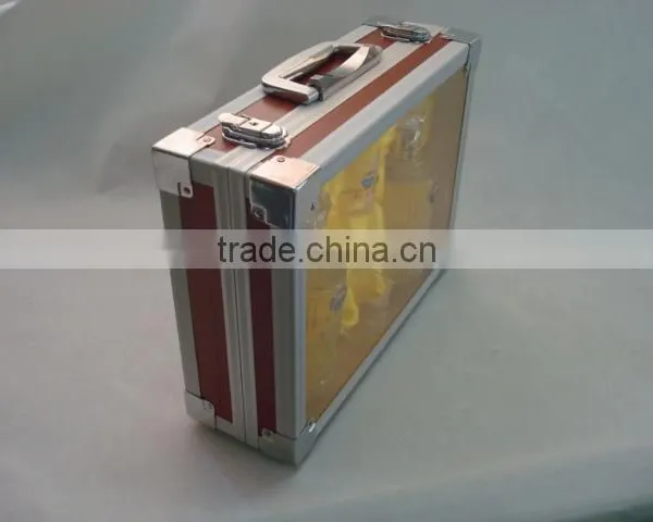 Aluminum High-end Wine Box,acrylic Sweet Wine Case,wine Bottle Box photo-4