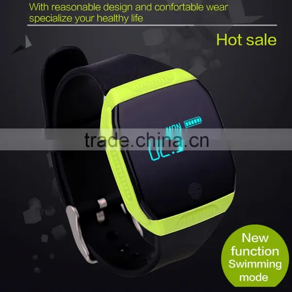 Ports Smart Wristband E07S Bluetooth Smart Band Swimming Bracelet Vibrating Alarm for Android and os System photo-6