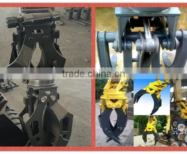 Hitachi Ex120 Wooden Grapple, Log Grapple for Excavator photo-6