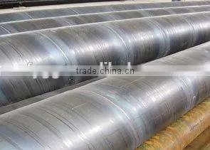 Spiral Welded Pipe/3PE Balck Coating/Q235/L245/L360 photo-3