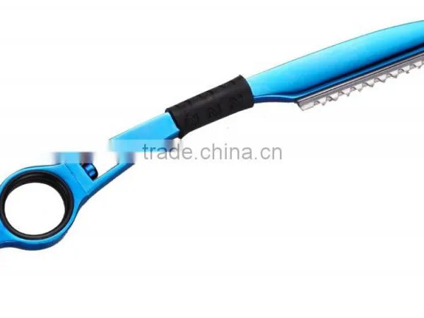 Colorful Swivel Finger Ring Barber Shaving Razors With Replaceable Blade