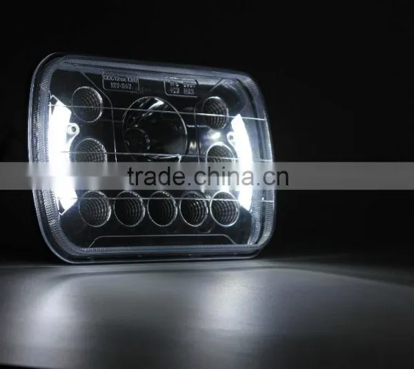 China Factory Hot Selling 5x7 Headlight in USA Market,7inch Led Work Light for Truck photo-3