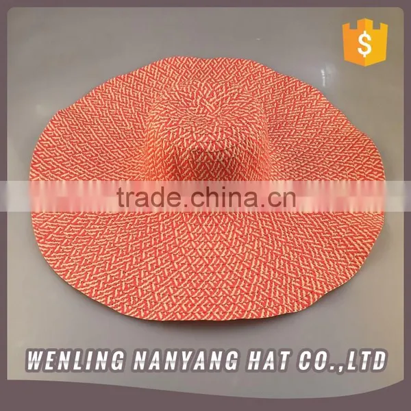 Papper Straw Weaving Hats Crushable Foldable Paper Straw Hats for Women photo-4