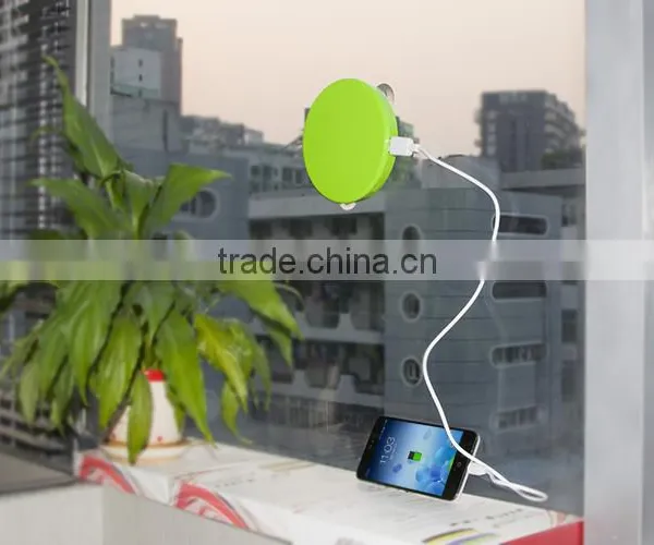 0.6W USB Output Waterproof Window Solar Power Bank With Sticker photo-5