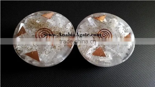 Selenite Orgone Dome Bowls | Wholesale Indian Orgone Products Manufacturer photo-3